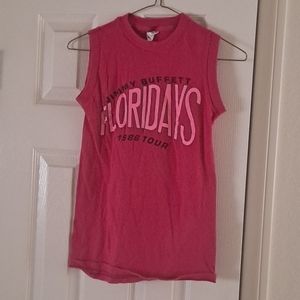 Jimmy Buffett 1986 Floridays women's tank top SM